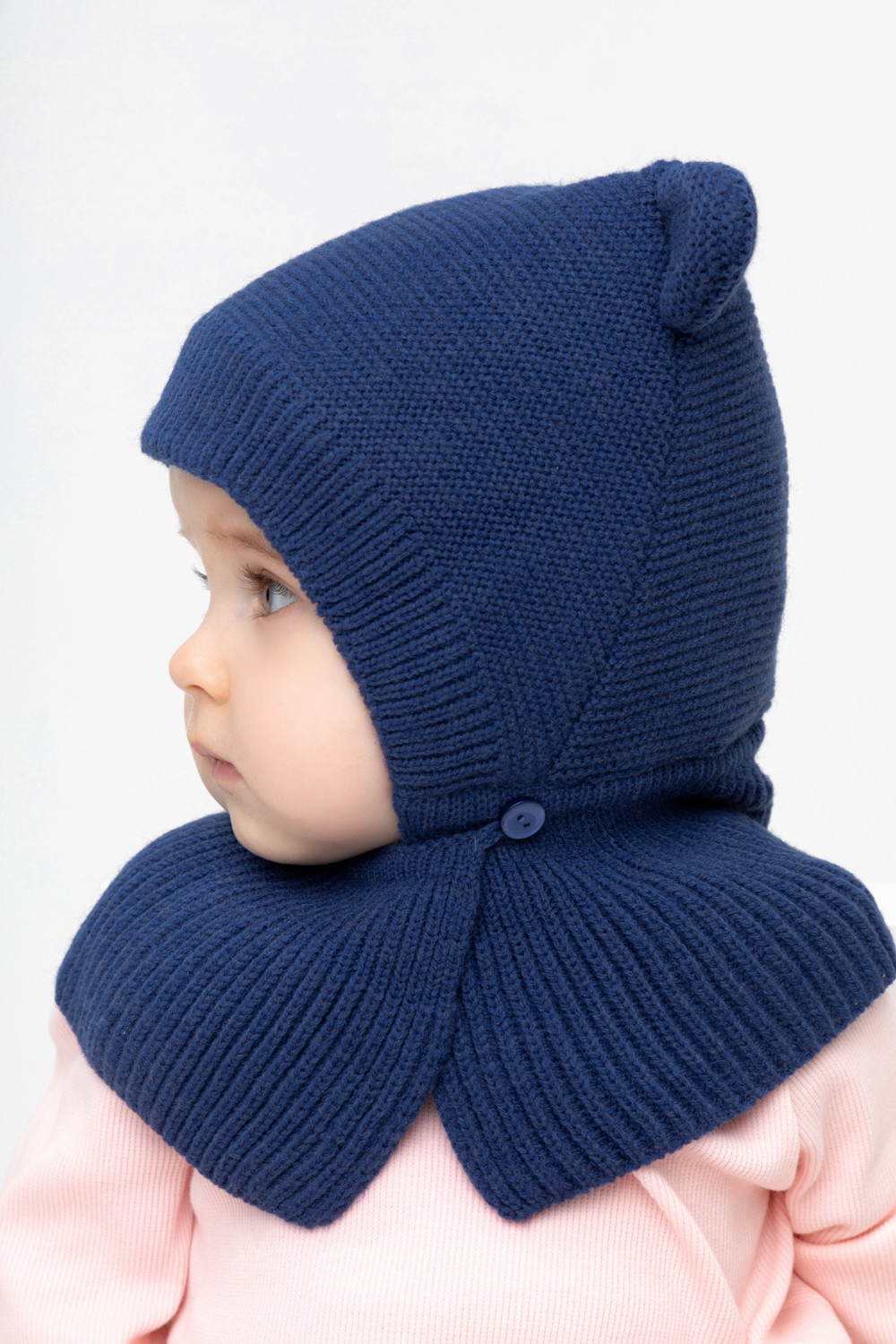 Шапка для мальчика, артикул: КВ 20364/ш, цвет: синий, фото 4