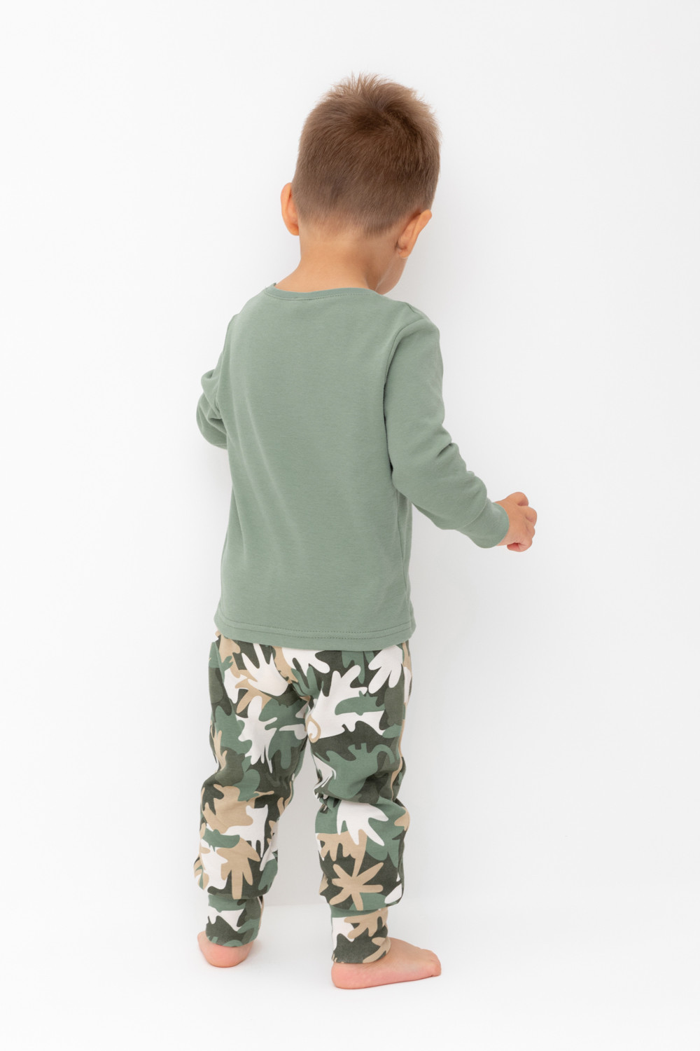 Пижама для мальчика, артикул: К 1541/24, цвет: хаки, фото 4
