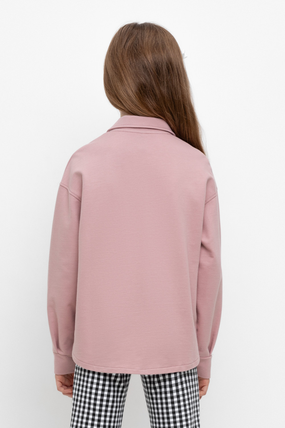 Рубашка для девочки, артикул: КР 302620, цвет: розовый, фото 4