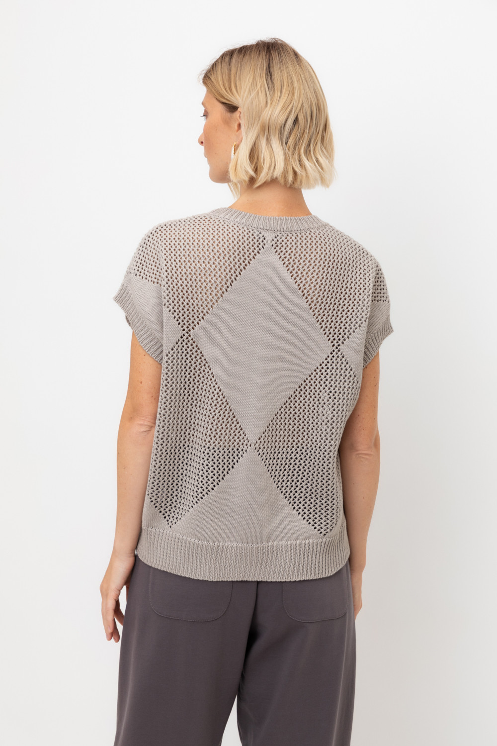 Джемперы женские для мам, артикул: ЕВ 30193, цвет: серый, фото 4