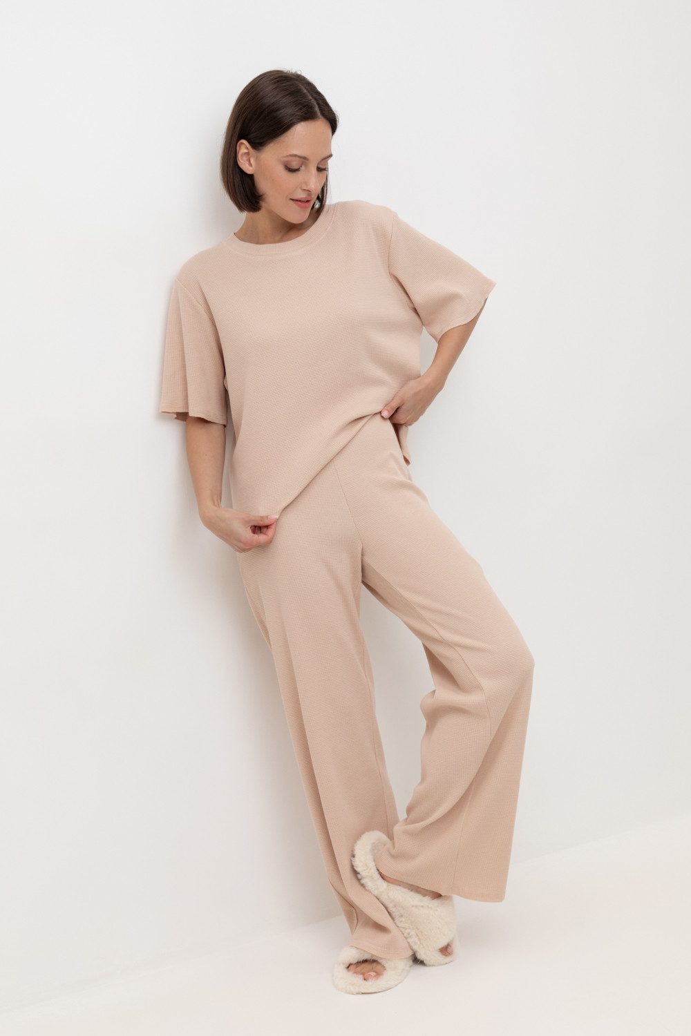 Комплекты для дома для мам, артикул: Е 20150, цвет: светло-бежевый, фото 5