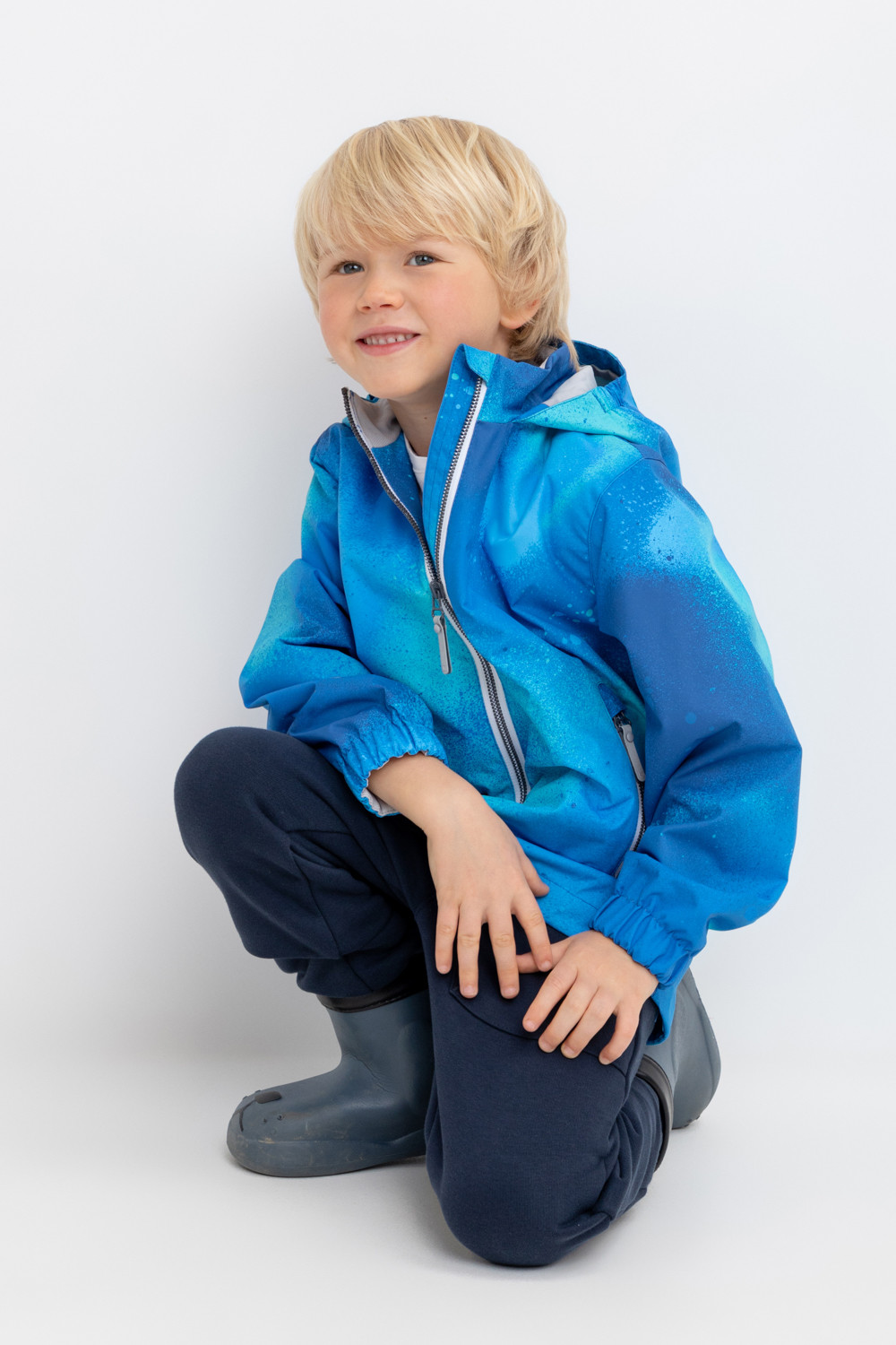 Куртки для мальчика, артикул: ВК 30132/н/2 Ал, цвет: голубой, фото 5