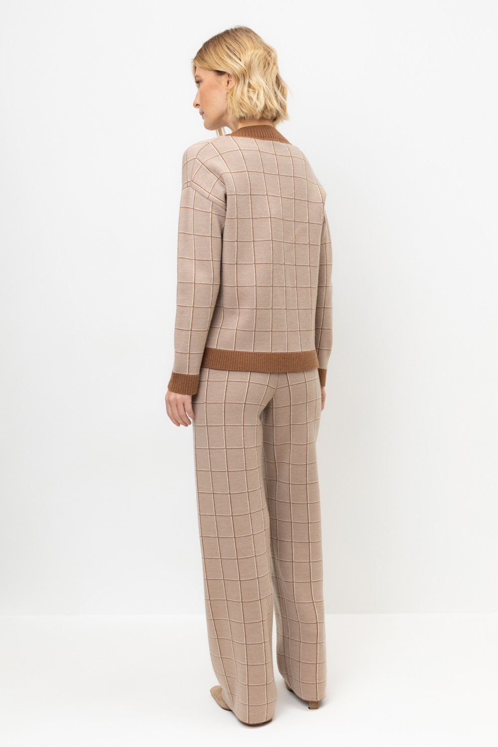 Брюки женские для мам, артикул: ЕВ 448/ш, цвет: бежевый, фото 5