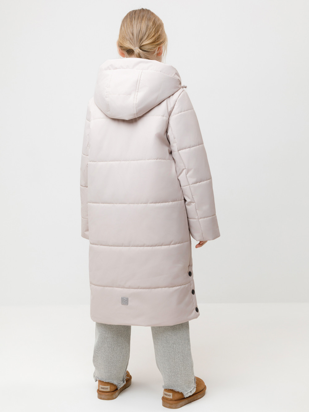 Пальто для девочки, артикул: ВК 38128/2 УЗГ, цвет: серый, фото 5