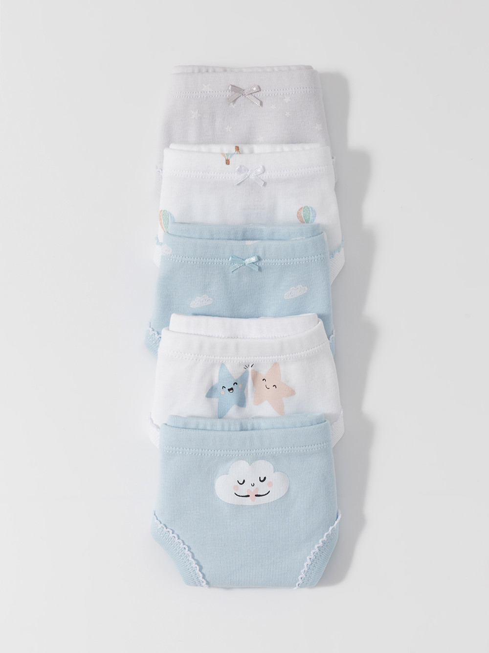 Трусы для девочки, артикул: МП 1978-5уп, цвет: голубой, фото 5