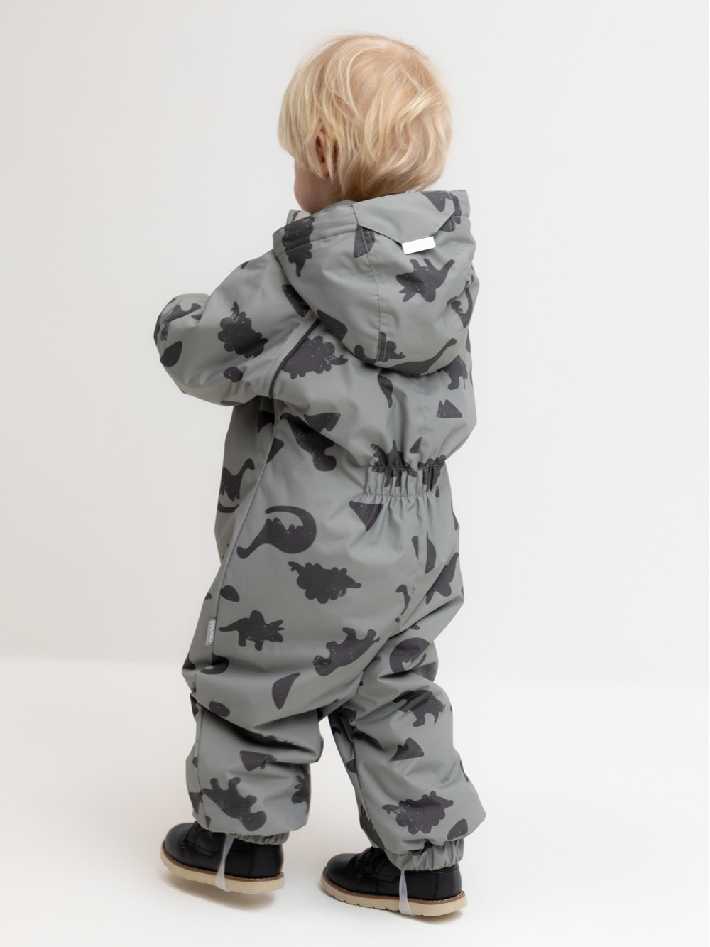 Комбинезоны утепленные для мальчика, артикул: ВК 60085/н/64 Ал, цвет: зеленый, фото 5