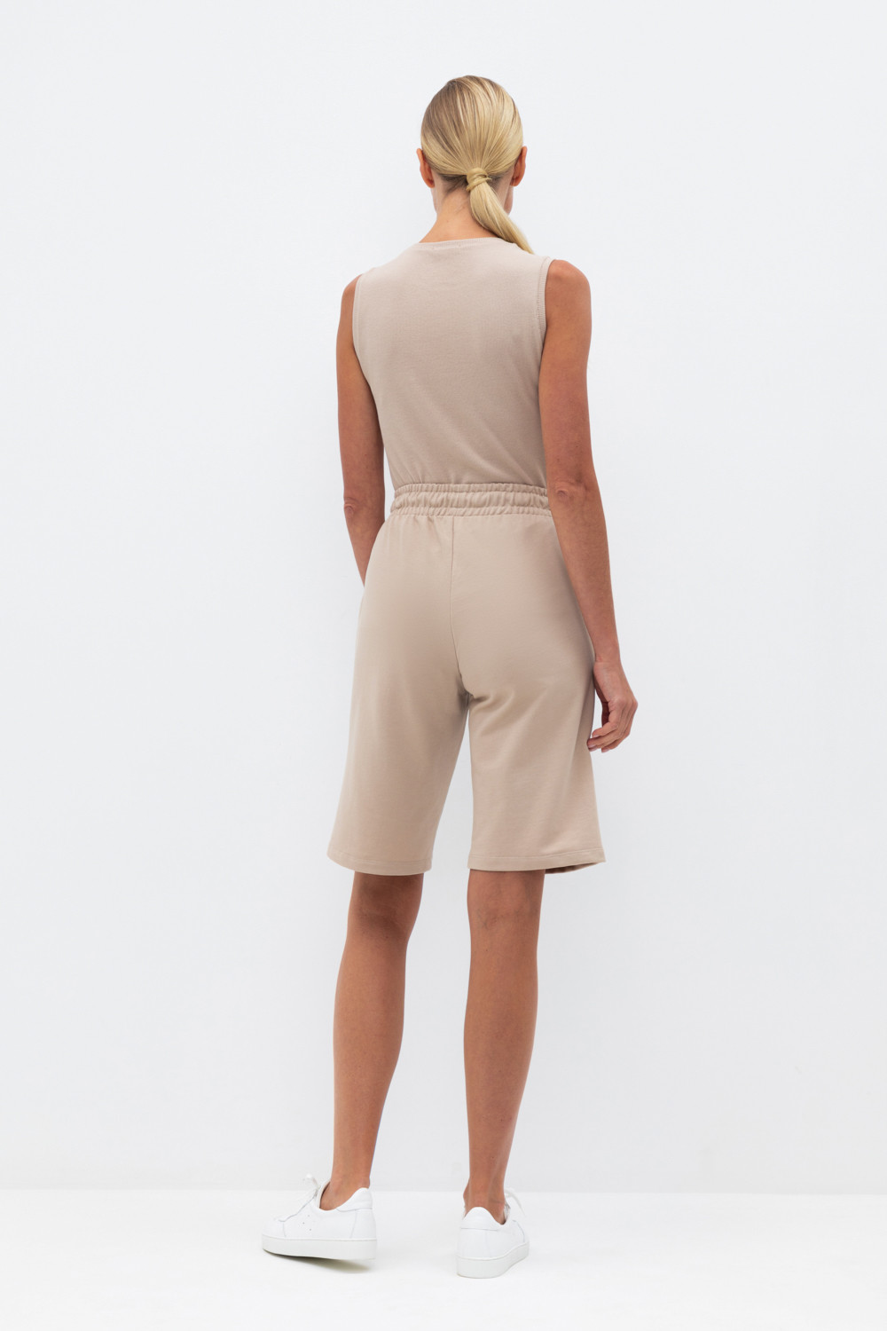 Шорты женские для мам, артикул: ЕВТ 4072, цвет: бежевый, фото 5