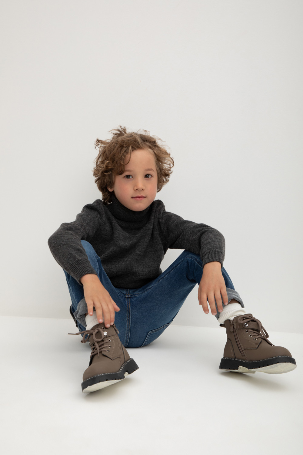 Джемпер для мальчика, артикул: КВ 30148/ш, цвет: серый, фото 5