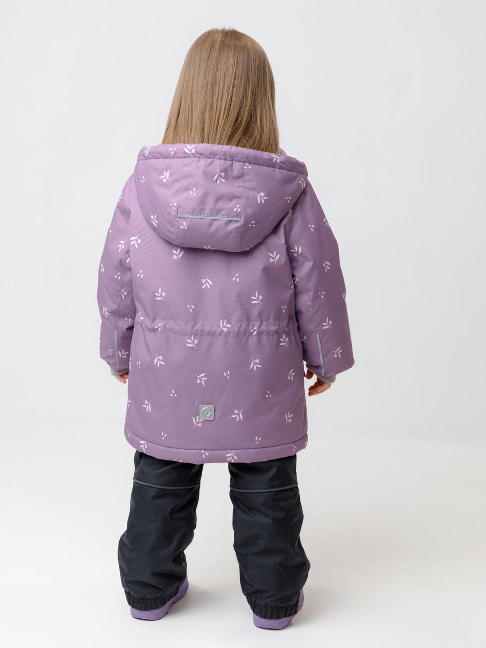 Куртка для девочки, артикул: ВК 38120/н/1 ГР, цвет: бордовый, фото 5