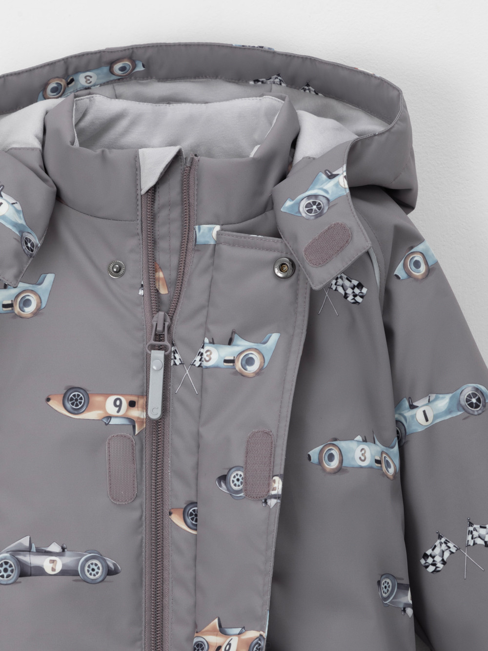 Комбинезоны утепленные для мальчика, артикул: ВК 60085/н/76 Ал, цвет: кофейный, фото 5