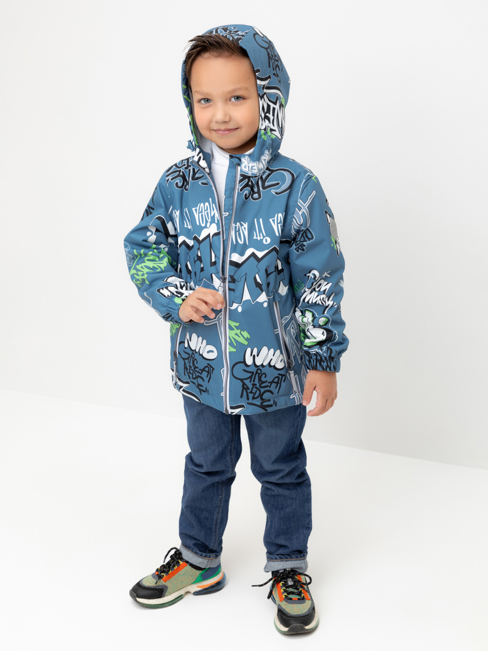 Куртки для мальчика, артикул: ВК 30149/н/1 Ал, цвет: голубой, фото 5