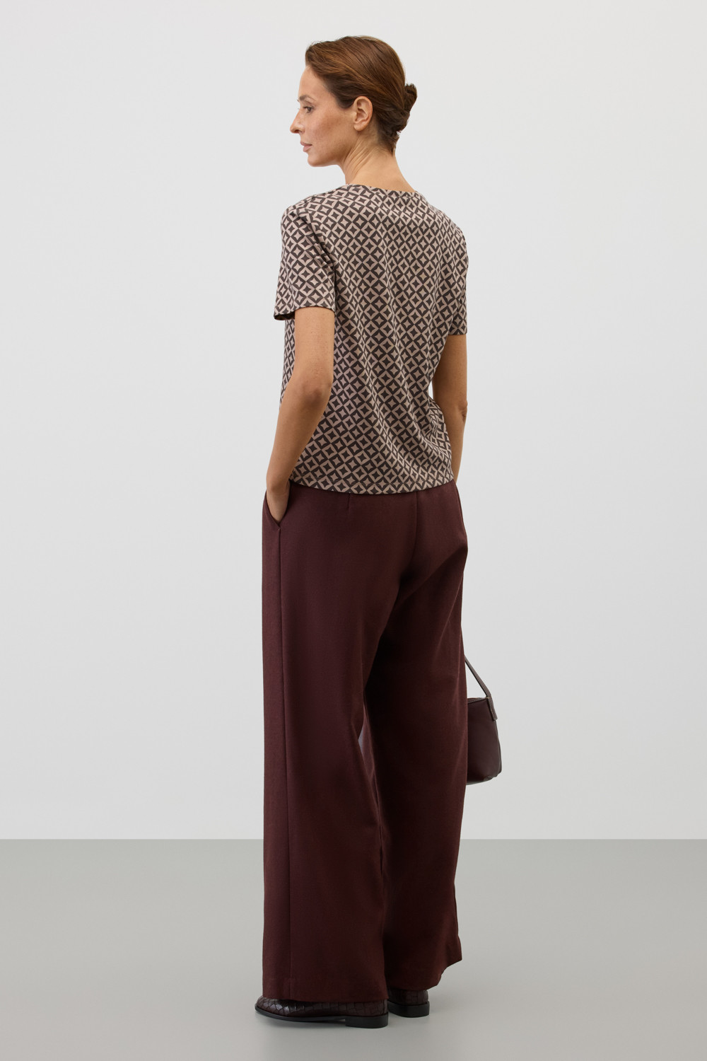 Футболки женские для мам, артикул: ЕВТ 3216, цвет: бежевый, фото 5