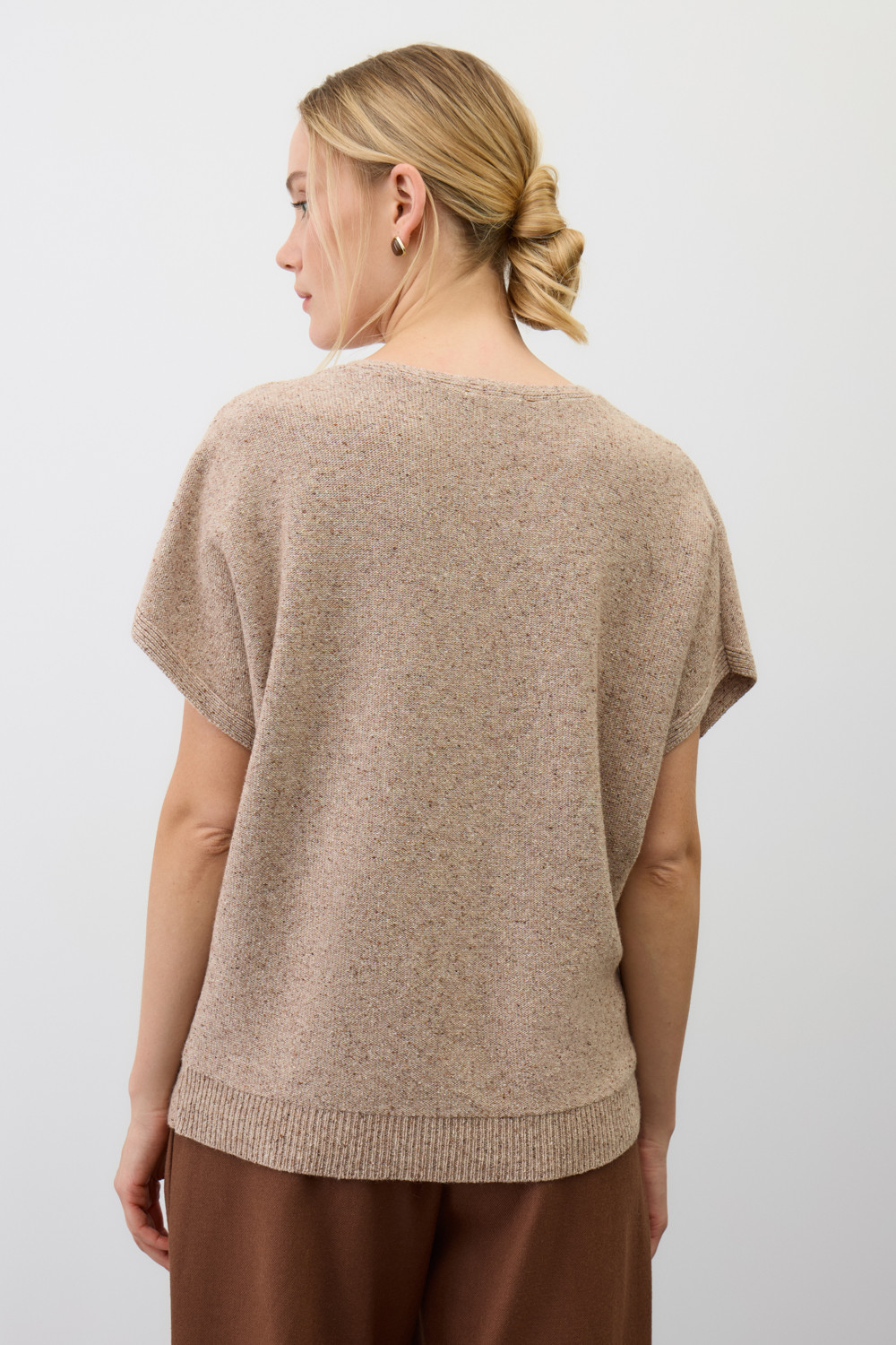 Джемперы женские для мам, артикул: ЕВ 30276/ш, цвет: бежевый, фото 5