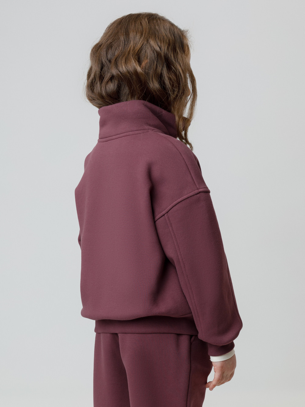 Жакет для девочки, артикул: КР 302884, цвет: бордовый, фото 5