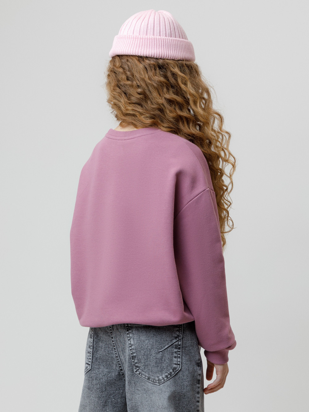 Свитшоты для девочки, артикул: КР 302827, цвет: бордовый, фото 5