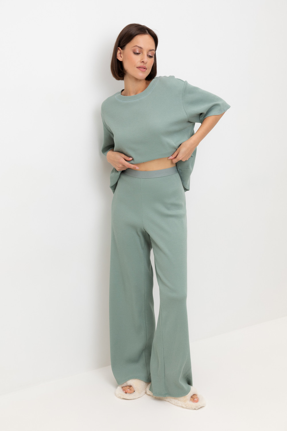 Комплекты для дома для мам, артикул: Е 20150, цвет: зеленый, фото 5