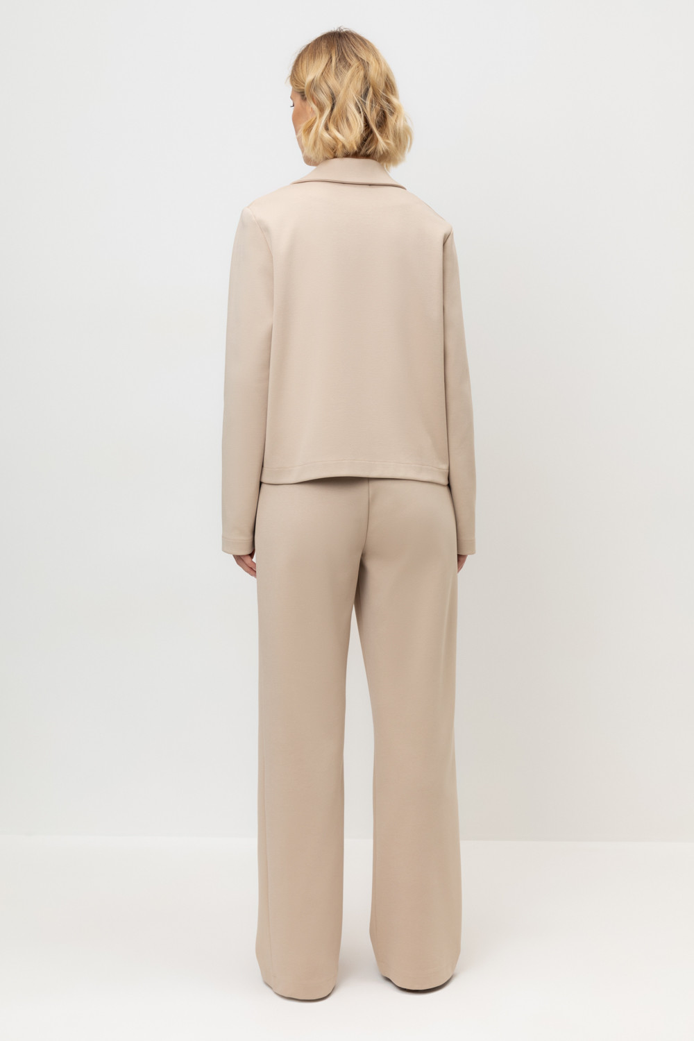 Брюки женские для мам, артикул: ЕВТ 4115, цвет: бежевый, фото 5