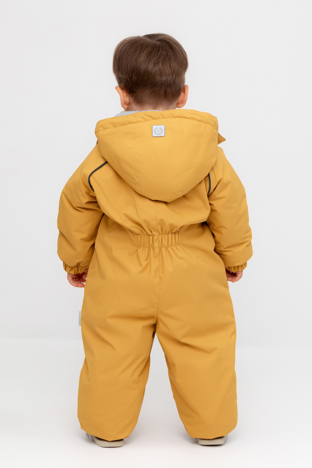Комбинезоны утепленные для мальчика, артикул: ВК 60032/8 Ал, цвет: желтый, фото 5