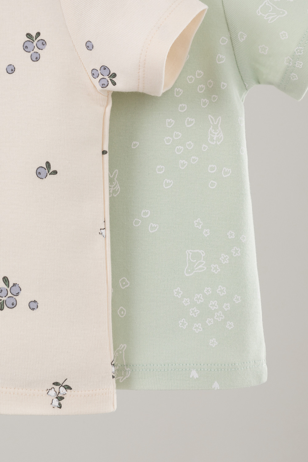 Футболка для новорожденных, артикул: К 301156-2уп, цвет: бежевый, фото 5