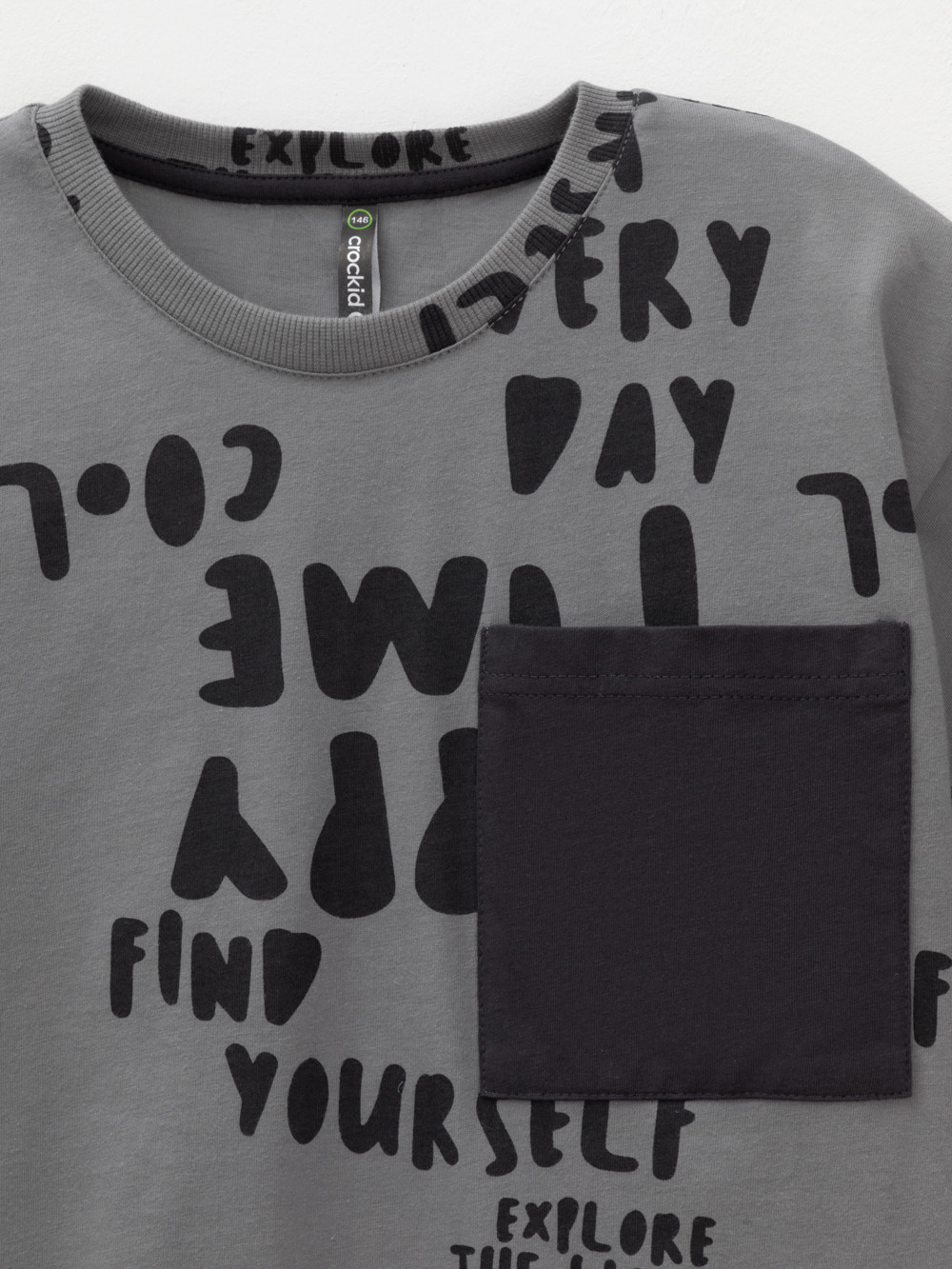 Футболка для мальчика, артикул: КР 302845, цвет: темно-серый, фото 5