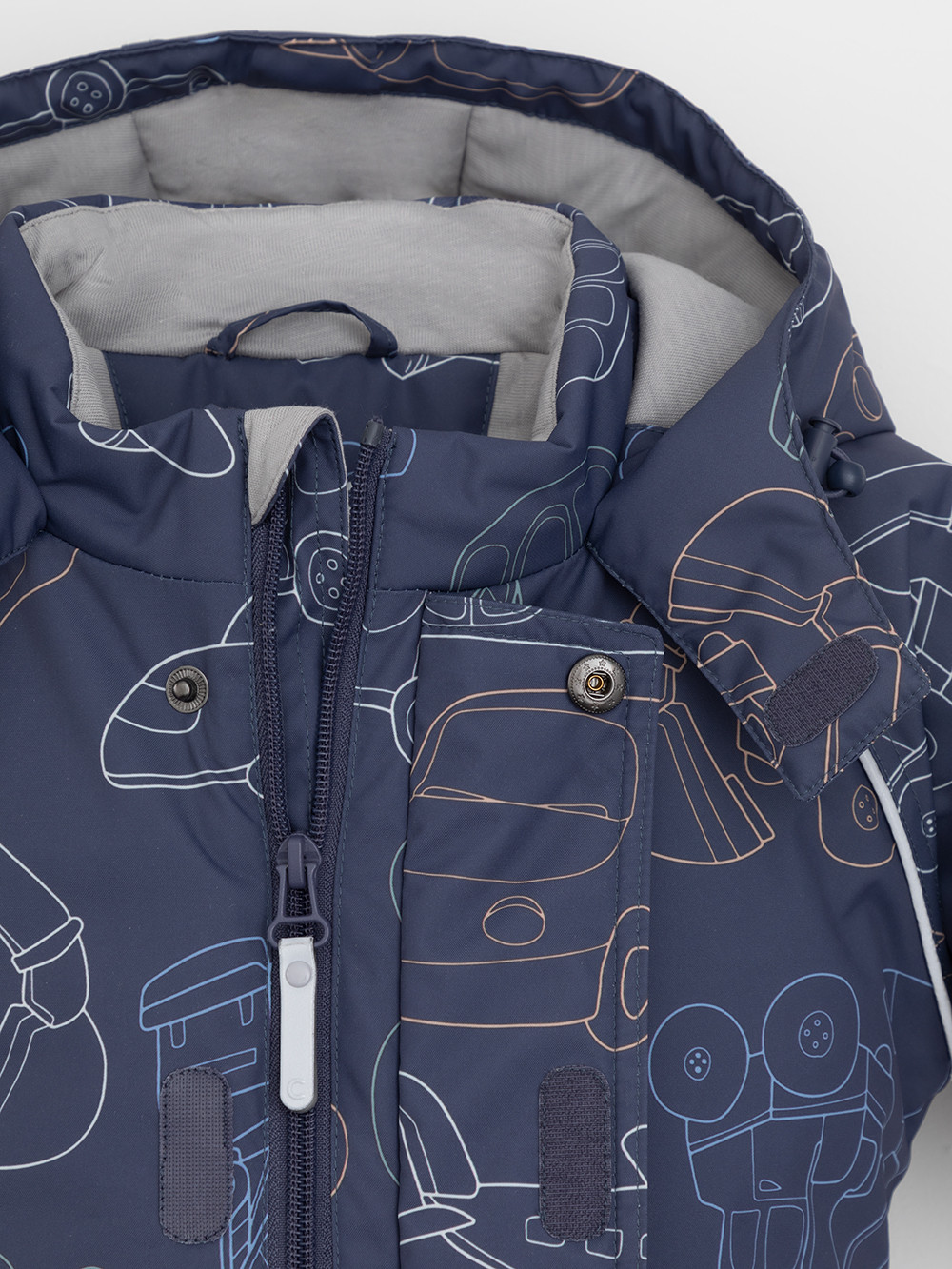 Комбинезоны утепленные для мальчика, артикул: ВК 60032/н/63 Ал, цвет: синий, фото 5