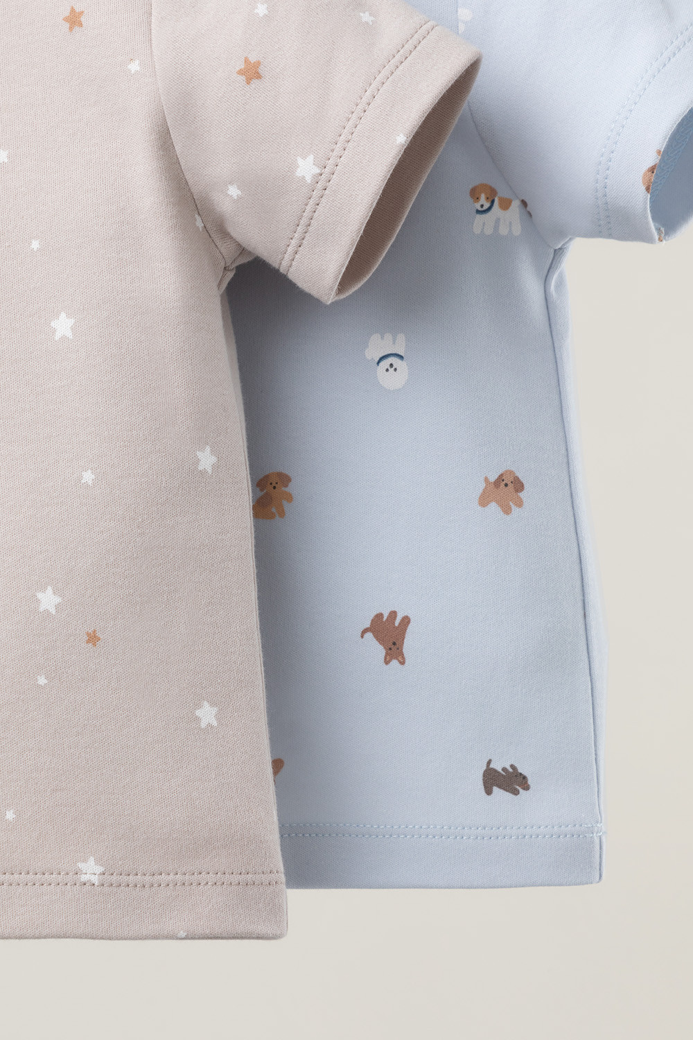 Футболка для новорожденных, артикул: К 301156-2уп, цвет: светло-серый5, фото 5