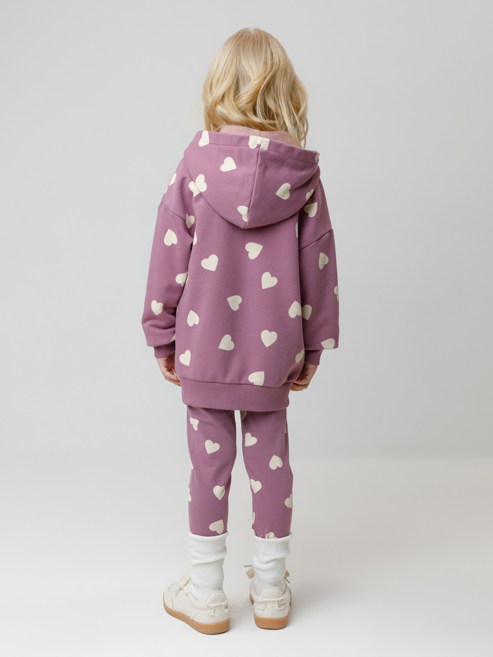 Лосины для девочки, артикул: КР 4074, цвет: бордовый, фото 5