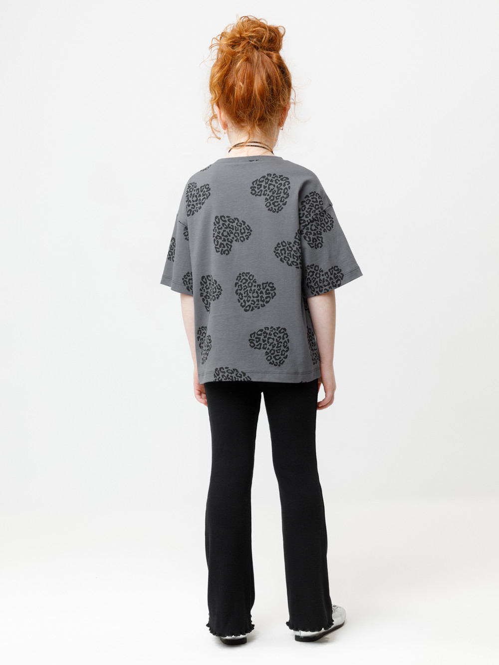 Брюки для девочки, артикул: МП 400835, цвет: черный, фото 5