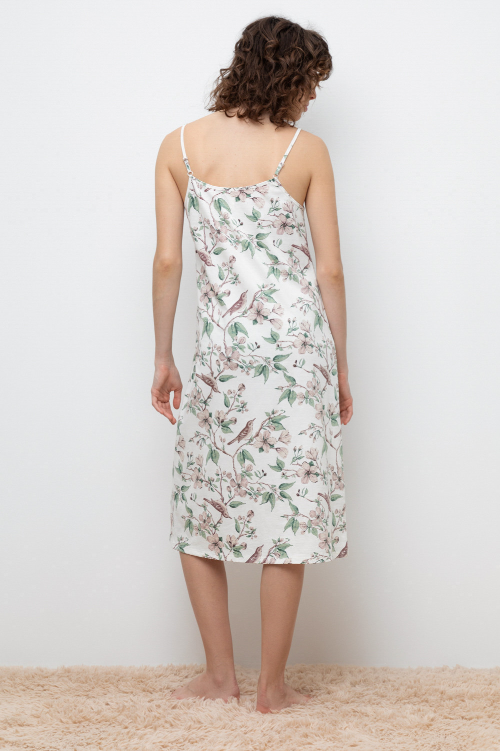 Сорочки ночные женские для мам, артикул: Е 10002, цвет: светло-розовый, фото 5