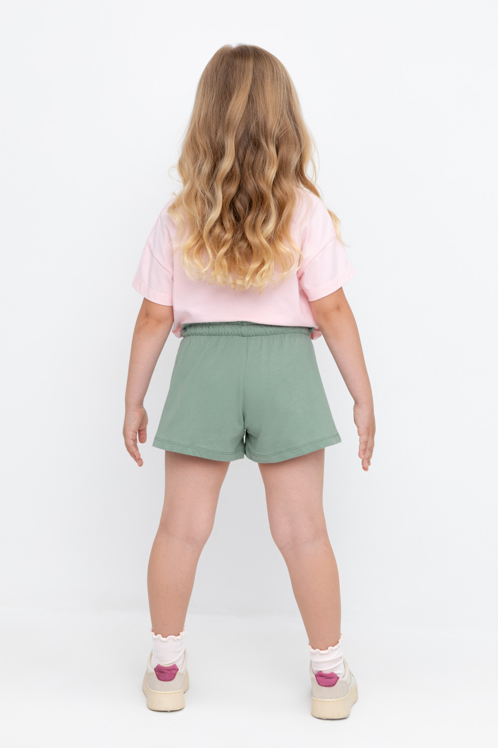 Шорты для девочки, артикул: К 400697, цвет: зеленый, фото 5