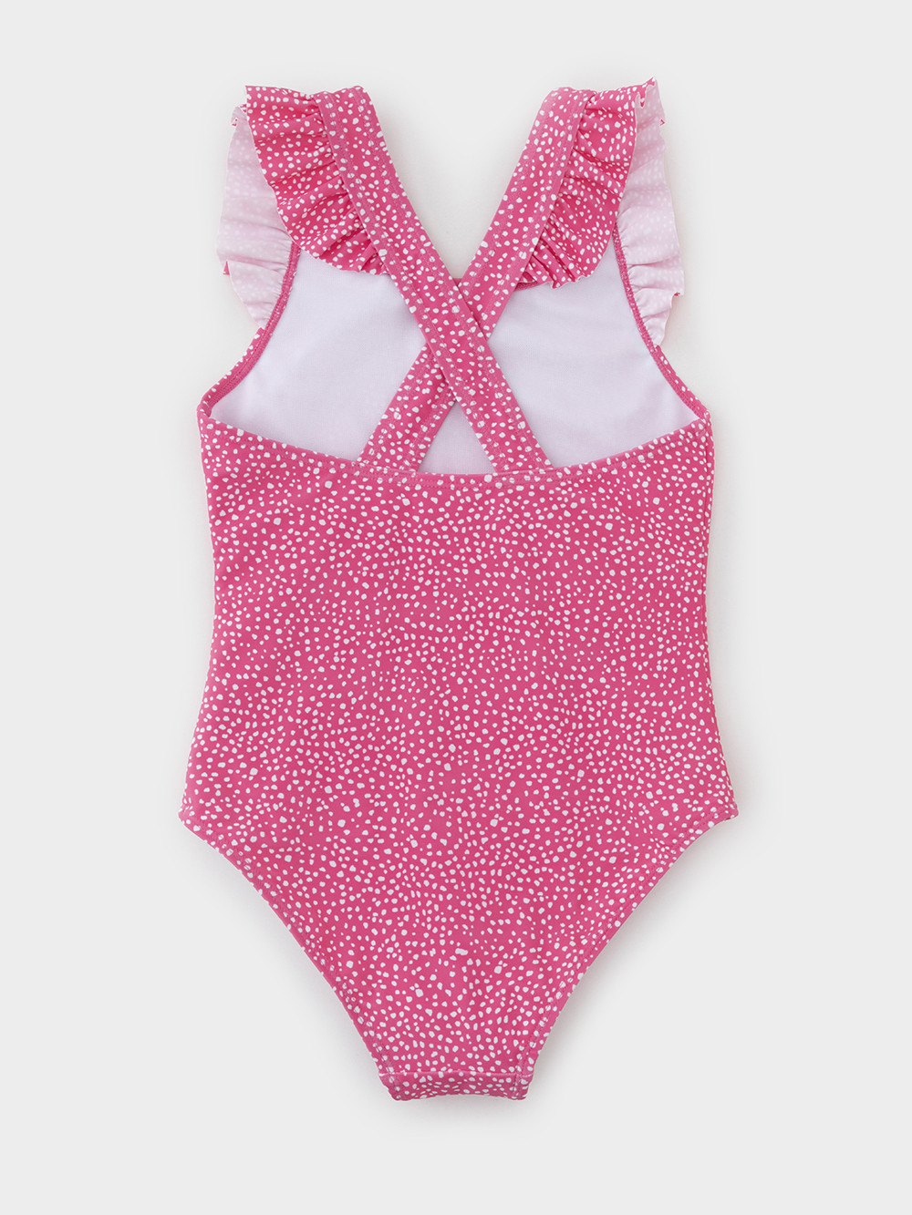 Купальник для девочки, артикул: ТК 16024/1н ФВ, цвет: светло-розовый, фото 5