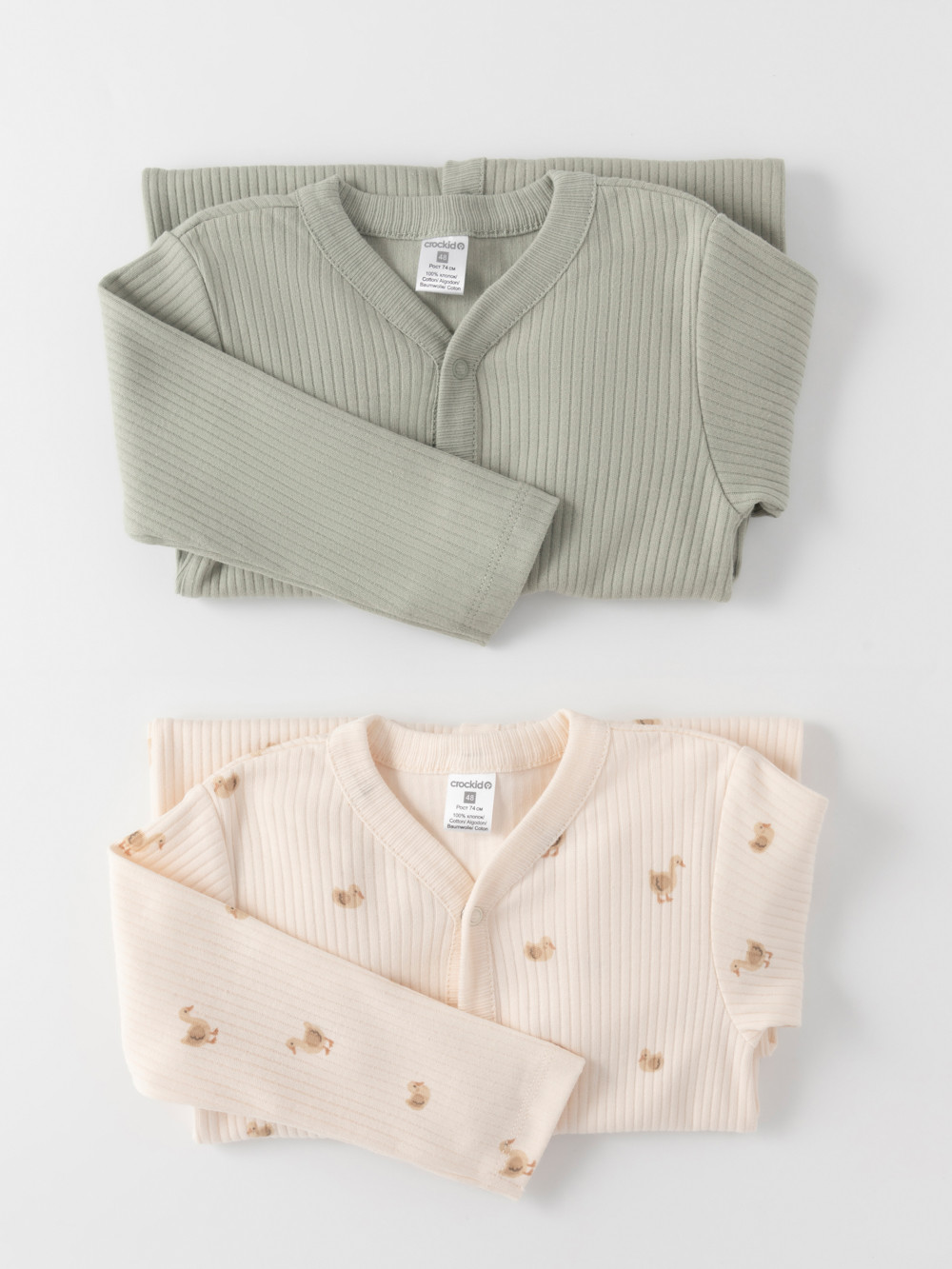 Комбинезон для новорожденных, артикул: К 6523-2уп, цвет: зеленый, фото 5