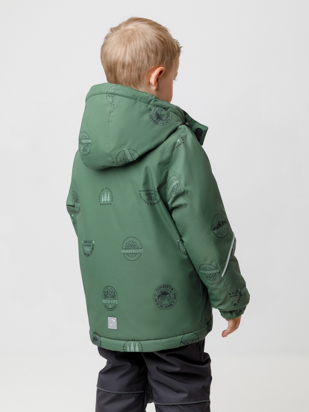 Куртки для мальчика, артикул: ВК 36090/н/4 Ал, цвет: зеленый, фото 5