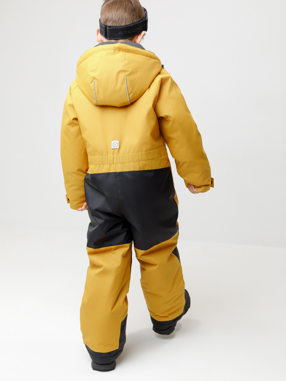 Комбинезоны утепленные для мальчика, артикул: ВК 60128/3 УЗГ, цвет: желтый, фото 5