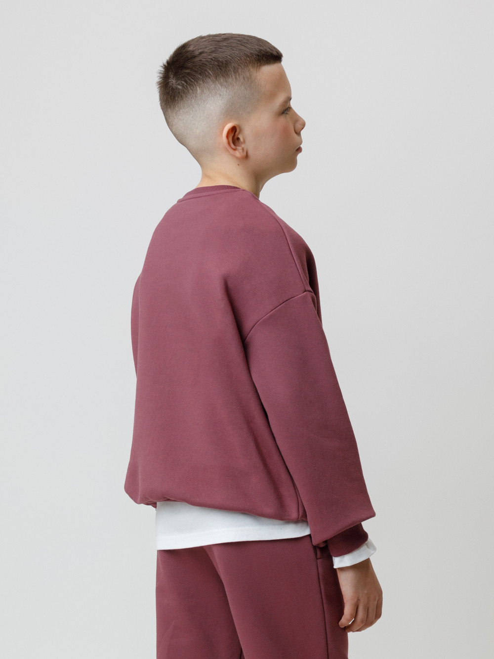 Свитшоты для мальчика, артикул: КР 302802, цвет: коричневый, фото 5