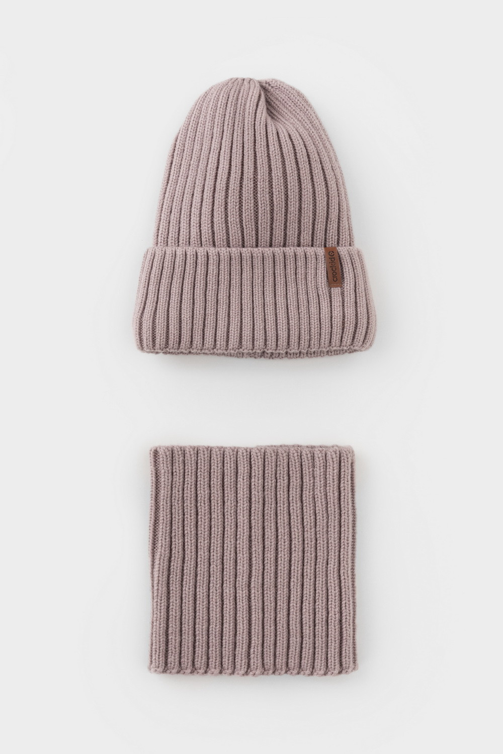 Комплект вязаный для девочки, артикул: КВ 22015/ш, цвет: розовый, фото 5