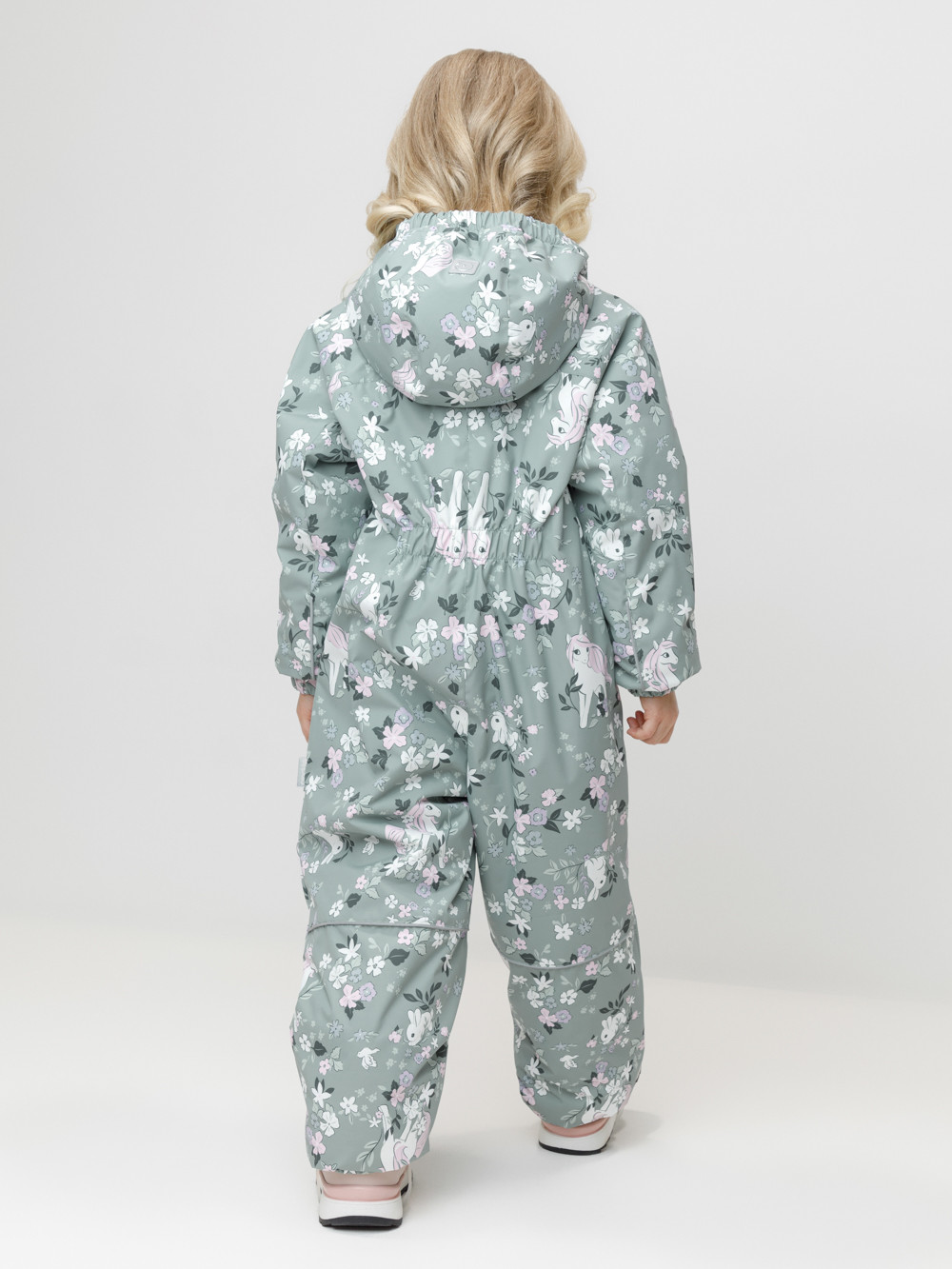 Комбинезоны утепленные для девочки, артикул: ВК 60069/н/6 УЗГ, цвет: минт, фото 5
