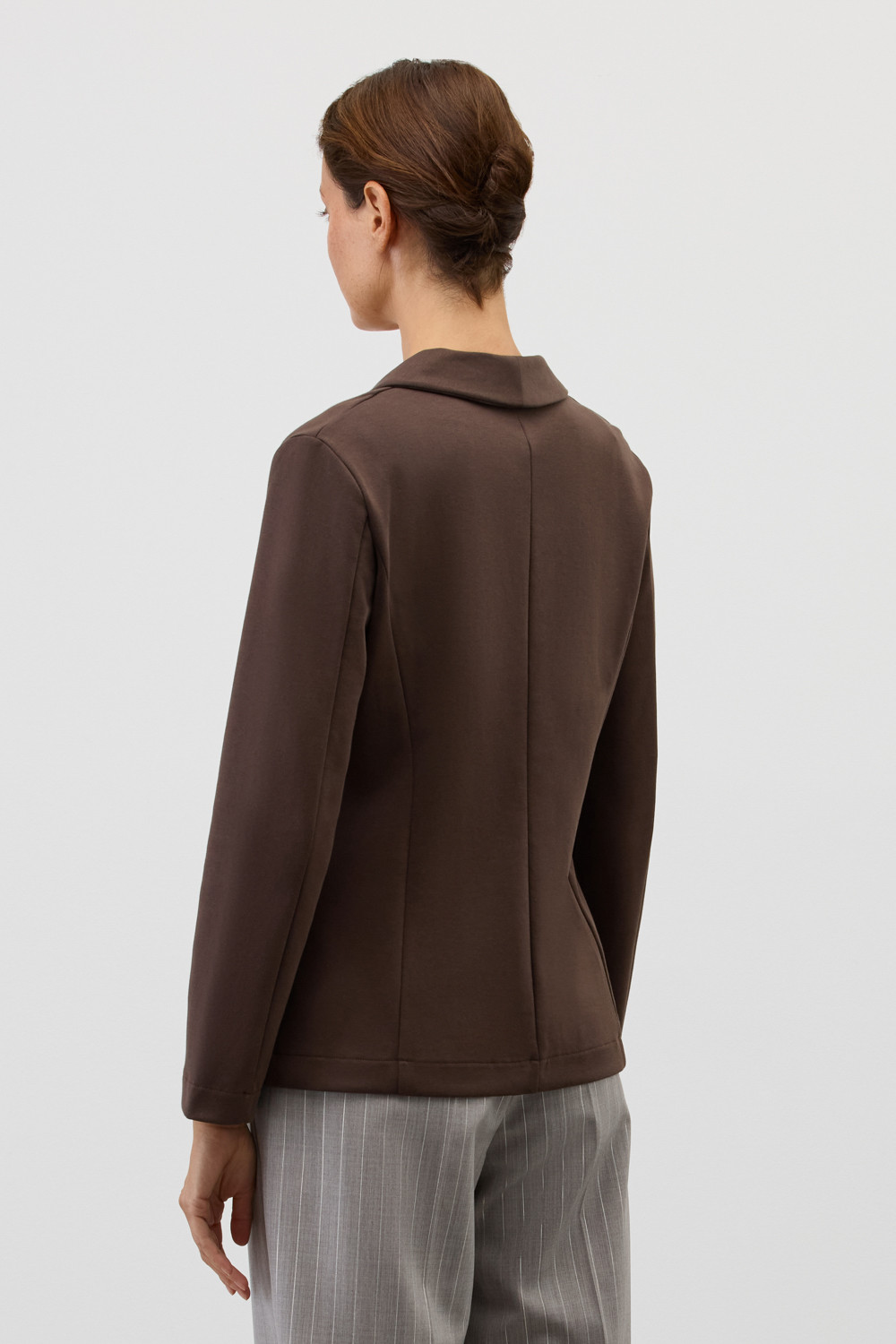 Жакеты, куртки женские для мам, артикул: ЕВТ 3349, цвет: коричневый, фото 5