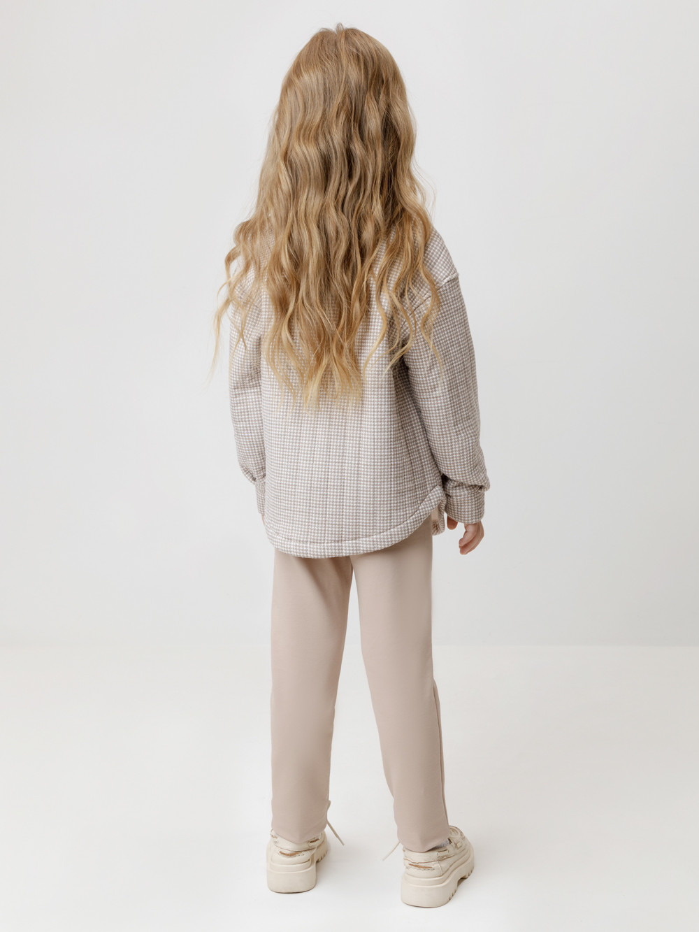 Брюки для девочки, артикул: КР 400864, цвет: бежевый, фото 5