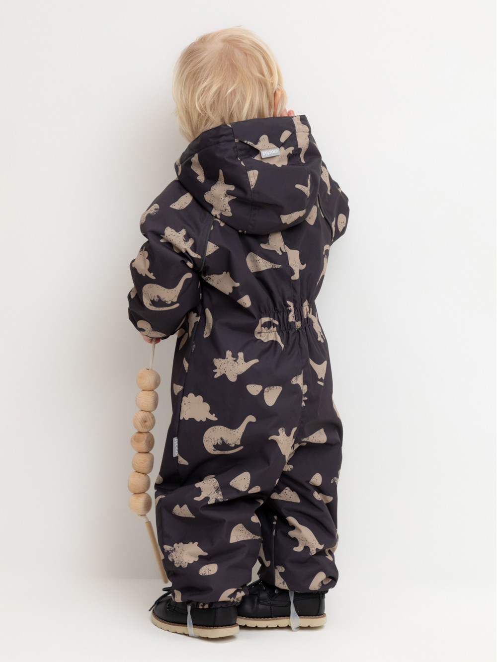 Комбинезоны утепленные для мальчика, артикул: ВК 60085/н/65 Ал, цвет: темно-серый, фото 5