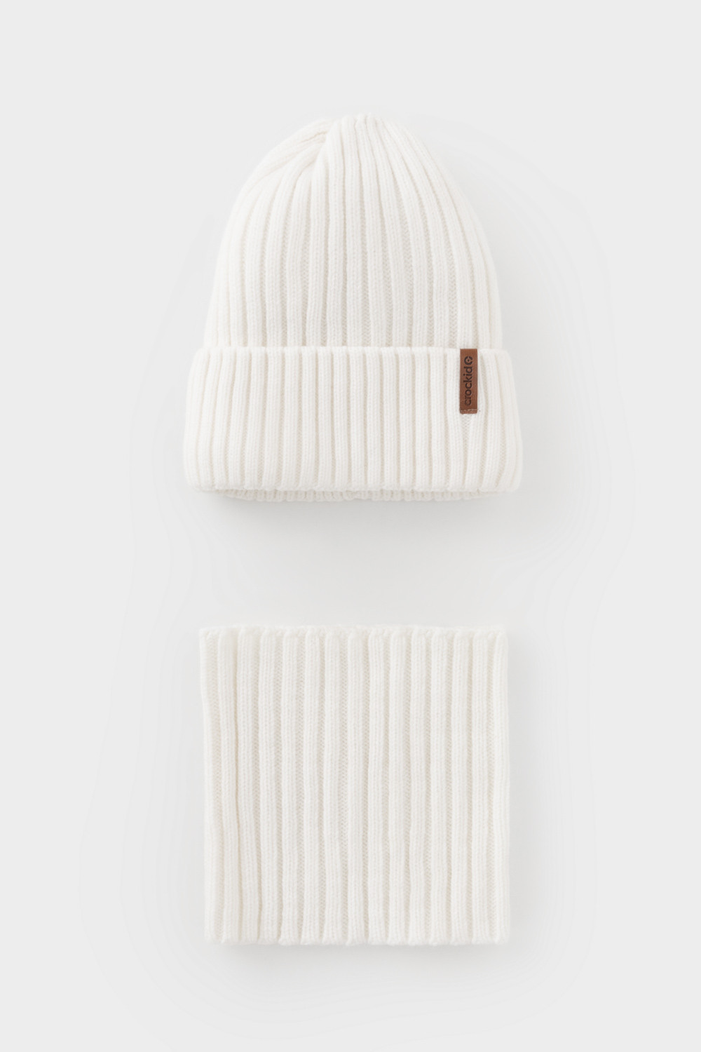 Комплекты вязаные, артикул: КВ 22015/ш, цвет: белый, фото 5