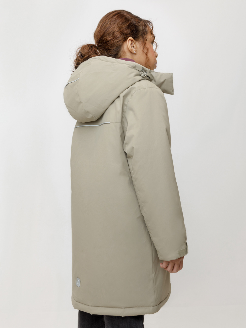 Куртка для девочки, артикул: ВК 38118/2 ГР, цвет: хаки, фото 4