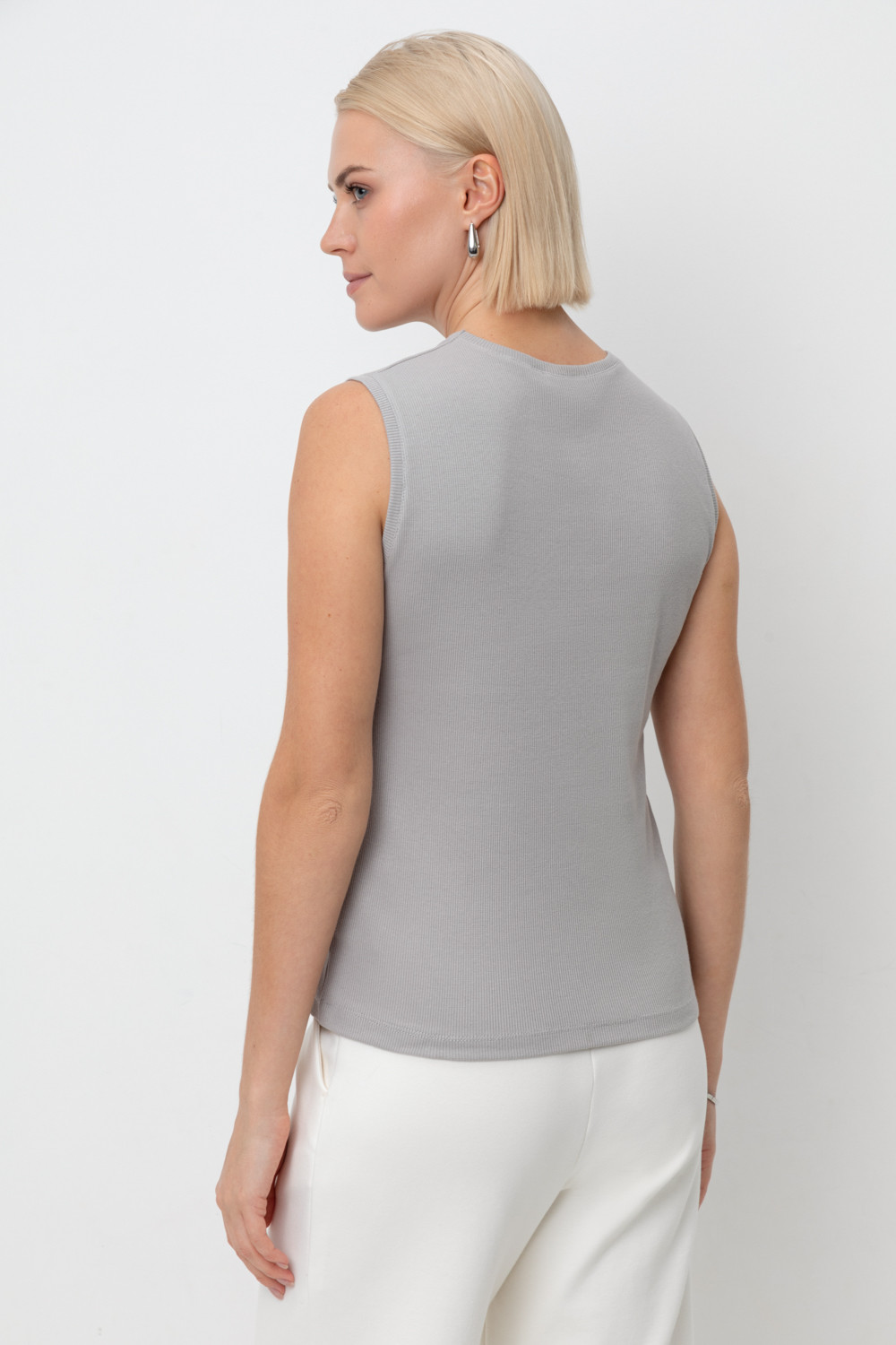 Майки женские для мам, артикул: ЕВТ 3037/25, цвет: светло-серый5, фото 5