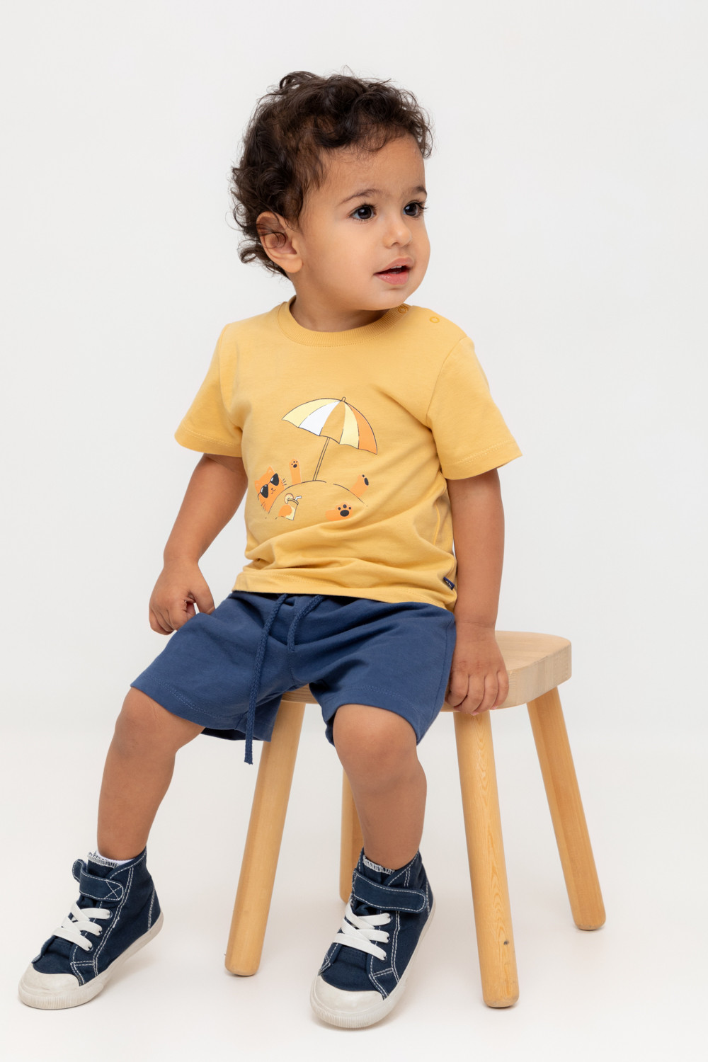 Футболка для мальчика, артикул: КР 302749, цвет: желтый, фото 5