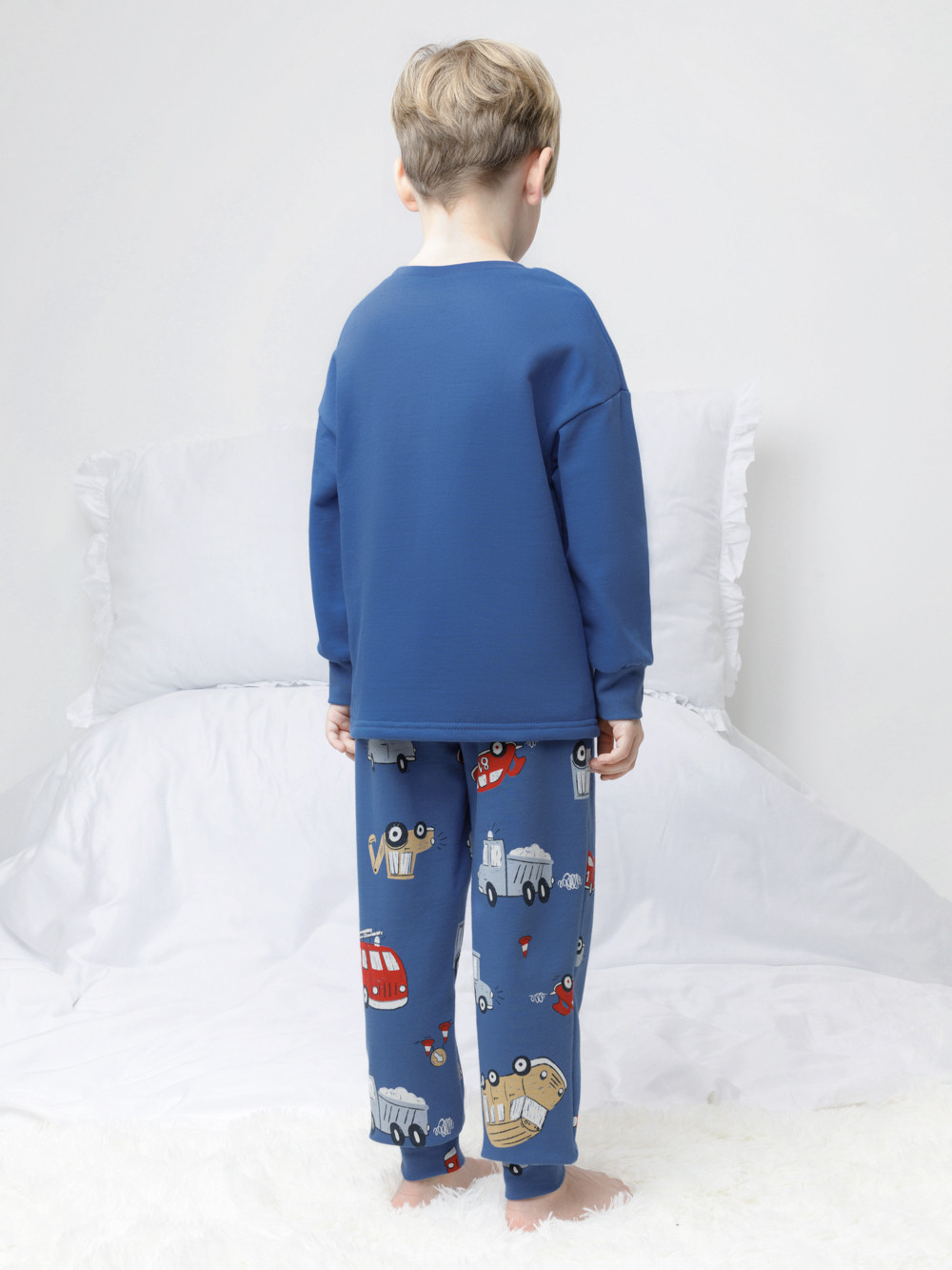 Пижама для мальчика, артикул: К 1567, цвет: ярко-синий, фото 5