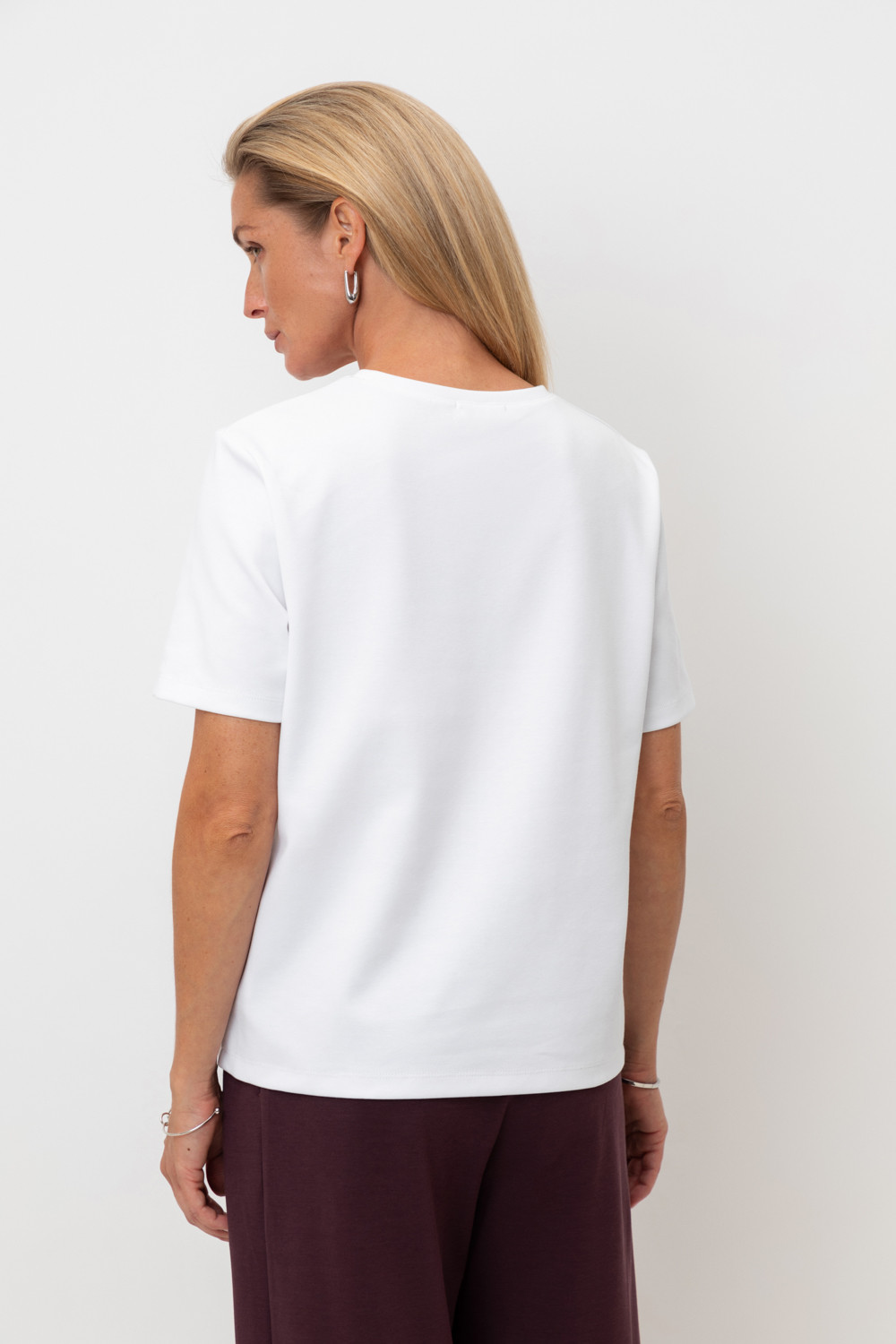 Футболки женские для мам, артикул: ЕВТ 3283, цвет: бежевый, фото 5