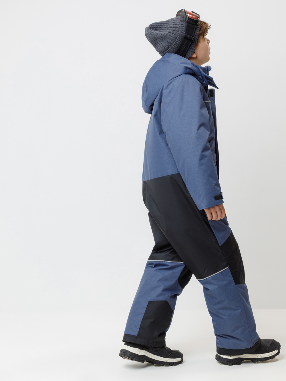 Комбинезоны утепленные для мальчика, артикул: ВК 60129/4 ГР (98-122), цвет: синий, фото 5