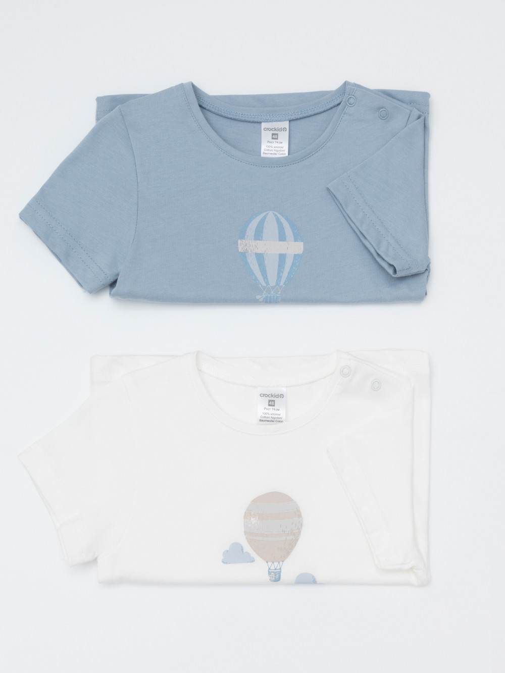 Футболка для новорожденных, артикул: К 302760-2уп, цвет: синий, фото 5