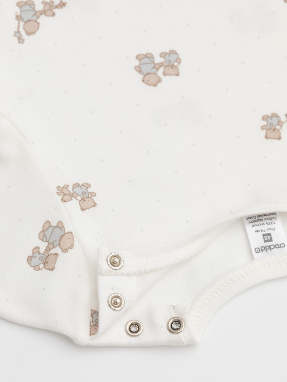 Футболка для новорожденных, артикул: К 301156-2уп, цвет: светло-серый5, фото 5