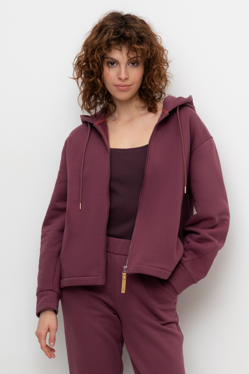 Жакеты, куртки женские для мам, артикул: ЕВТ 3117/24, цвет: бордовый, фото 5